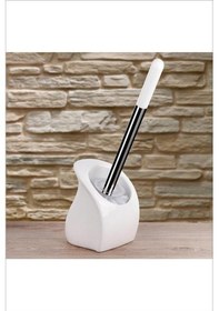 Resim Fame Kıtchen Seramik Tuvalet Fırçası - Beyaz 
