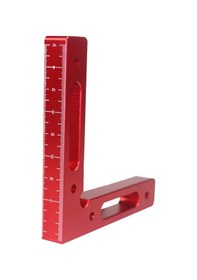 Resim Alüminyum Alaşımlı 90 Derece 120x120mm Metrik Ve İnç Ölçekli Hassas Kelepçeleme Karesi Ahşap İşleme 