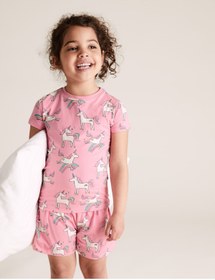 Resim Marks & Spencer Unicorn Desenli Pijama Takımı (1-7 Yaş) 