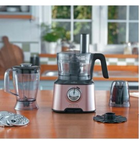 Resim Karaca Yeni Nesil Mastermaid Power Multifunctional 10 In 1 Rosegold Mutfak Robotu, Blender Seti 2000W 