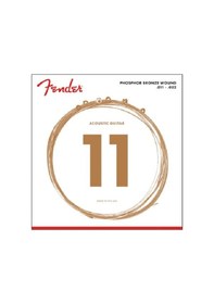 Resim Fender 60Cl Phosphor Bronze Custom Light Takım Tel Akustik Gitar 