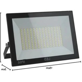 Resim 50 Watt Led Projektör - Ip66 Su Ve Toz Geçirmez . 