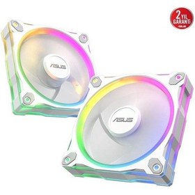 Resim Asus Prıme Mr120 Argb Reserve 12cm Kasa Fanı 3-lü Paket Beyaz 90da00l3-b09020 