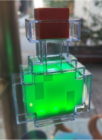 Resim ada çanta kırtasiye Minecraft iksir model çok renkli şarjlı masa/gece Lambası AD49951 