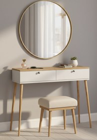 Resim Monte Sehpa Alis Makyaj & Tuvalet Masası 