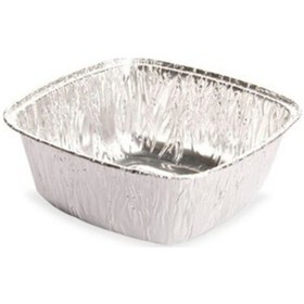 Resim Alüminyum Sütlaç Kasesi Tatlı Kasesi Aşure Kasesi 11x11 Mm 100 Adet Gri 