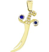 Resim Altın Hz. Ali Kolye Ucu T010908 