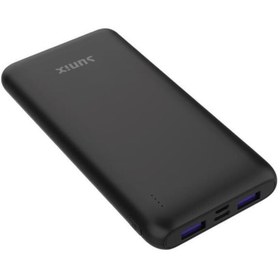 Resim Sunix 10.000 Mah Taşınabilir Powerbank Siyah Pb-95 