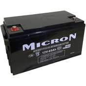 Resim Micron 12v 65 Ah Jel Akü Deep Cycle Agm Akü (batarya, Pil) 