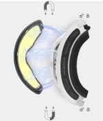 Resim Ankatek Ambition Siyah Çerçeve Akşam Kırmızı, Kayak Gözlüğü, Çift Yb 