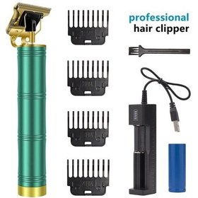 Resim Agoodshop Elektrikli Saç Kesme Makinesi - Yeşil 