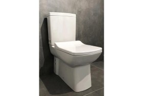 Resim Creavit Lara Duvara Dayalı Klozet Seti (4 Parça) (Pp Yavaş Kapak) 