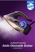 Resim Philips 8000 Seri Kumaşa Göre Isı Ayarlayan Özel Tabanlı Buharlı Ütü 3000w - Sıfır Yanık Riski - Güçlü Buhar 