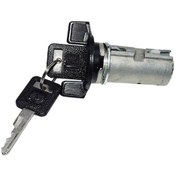 Resim Dianziye Chevy Gmc Jeep Aracı İçin Yeni Kaliteli Metal Anahtar Kilidi, 701398 Yerine Geçici, 1979-1996 Modelleri Uyumlu, Siyah-gümüş, 2 Anahtar İle 