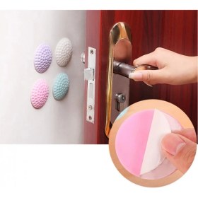Resim Marsilyan Çok Amaçlı Silikon Kapı Duvar Koruyucu Tampon 4lü Paket (4887) 