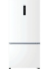 Resim Haier HDR5818DNPW 640 L No Frost Alttan Donduruculu Buzdolabı 