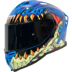 Resim SWAY 867 STORM Blue Full Face Kask 
