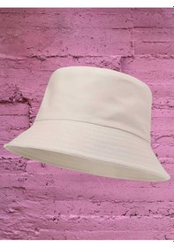 Resim Tezzgelsin Unisex Uv Korumalı Pamuku Bucket Şapka Bej 