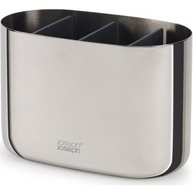 Resim Joseph Joseph Easystore Luxe Büyük Diş Fırçalık Caddy Çelik 