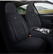 Resim Fiat Egea Araçlara Uyumlu Oto Koltuk Kılıfı Seti - Violet Siyah 