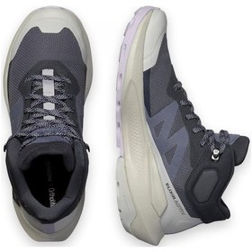 Resim Salomon Elixir Activ Gore Tex Mid Kadın Outdoor Bot Salomon0398 Gri/lila Gri - Lila 