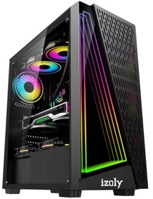 Resim İzoly Cosmic i5 3470 16 GB RAM 512 GB SSD 8 GB RX 580 FreeDOS Masaüstü Oyun Bilgisayarı 