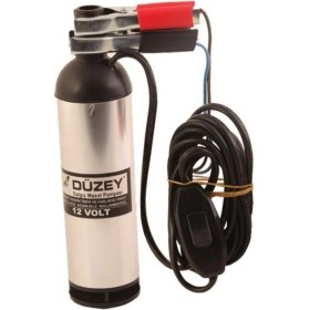Resim Düzey 12 Volt Büyük Dalgıç Mazot Aktarma(Sıvı Transfer) Pompası (Su,süt,yağ) 