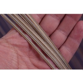 Resim Düz İp Model Vizon Çift Renk Hazır İp Perde 300 270 Vizon Çift Vizon 