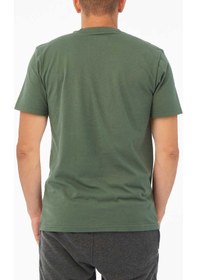 Resim Columbia CSC M Basic Logo Brushed Erkek Kısa Kollu T-Shirt Yeşil 