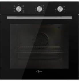Resim Gl General Stella 7 Fonksiyon 72 Lt Siyah Ankastre Fırın 