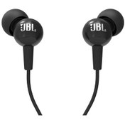 Resim Jbl C100sıublk Mikrofonlu Kulakiçi Kulaklık Ct Ie Siyah "kablolu Kulaklık" 