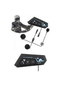Resim Yeni Nesil Konuşma Özellikli Intercom Kask Kulaklığı 5.0 Bluetooth 