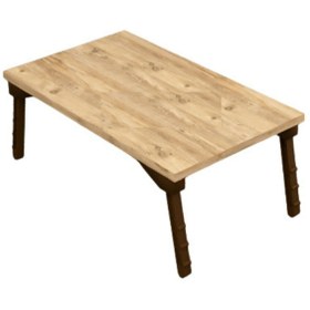 Resim Fahrettin Küçük Katlanabilir Laptop Sehpası Çalışma Sehpası Kahvaltı Laptop Standı Kahvaltılık Bilgisayar Sehpası 