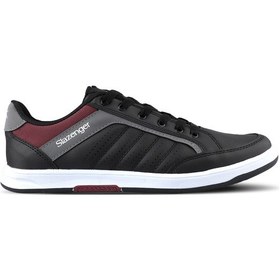 Resim Slazenger CANCER I Siyah / Beyaz Günlük Spor Ayakkabısı | Unisex 