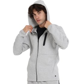 Resim Sportive Arvada Full-Zip Erkek Gri Günlük Stil Eşofman Üstü 25KE1007-KML 