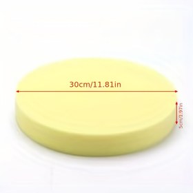 Resim 32.0 cm Yuvarlak Yüksek Yoğunluklu Kalın DIY Seramik El Sanatları Sünger Pedi - Kalıplama, Boyama & Camlama için İdeal - Seramik ve El Sanatları için Emici Çok Amaçlı Mat - Mükemmel Noel & Cadılar Bayramı Hediyesi, Sanatsal El İşleri | Pürüzsüz Yüzey Matı | Emici Malzeme 