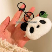 Resim Silver1 Peluş Karikatür Anahtarlık Kolye Küçük Hediye Bebek Kolye Çanta Çekicilik Aksesuarları (Yurt Dışından) 