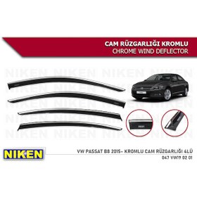 Resim Passat B8 2015 2016 2017 2018 2019 2020 Kromlu Cam Rüzgarlığı 