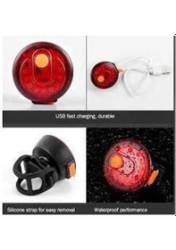 Resim Bisiklet Usb Arka Işık Xbyc 6121 Kırmızı 