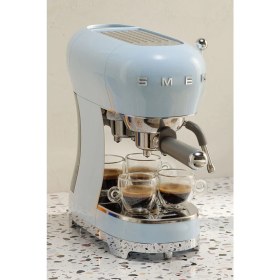Resim Smeg ECF02PBEU Mavi Espresso Kahve Makinesi 