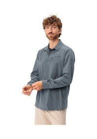 Resim Vaude Me Farley Stretch Ls Uzun Kollu Erkek Gömlek 45677 Heron 