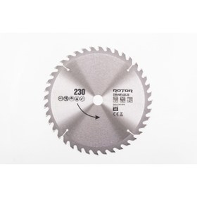 Resim Rotor Daire Testere Bıçağı 230X22.23 40T ahşap kesme diski 
