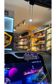 Resim at aydın tuning MİLKA AYNA SÜSÜ PLEKSİ 3D 