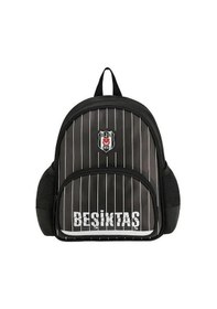 Resim Beşiktaş Anaokul Sırt Çantası Beşiktaş İnce Çubuk Desenli Suni Deri 253537 Desenli 