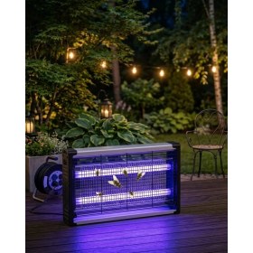 Resim xirshop Elektrikli Sinek Öldürücü Lamba Sessiz Çalışan Uv Işıklı Haşere Kovucu 6W 