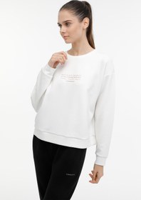 Resim WL CARLA-B 16 3PR Ekru Kadın Sweatshirt 