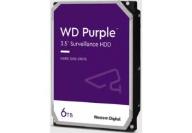 Resim Tuba Toptaş Wd Purple, WD64PURZ, 3.5&amp;quot;, 6tb, 256MB, 5400 Rpm, 7/24 Güvenlik, HDD (Türkiye Distribütörü Garantili) 