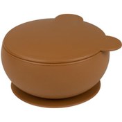 Resim Nessiworld Silikon Kapaklı Kase Woody Brown 
