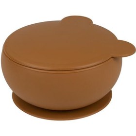 Resim Nessiworld Silikon Kapaklı Kase Woody Brown 