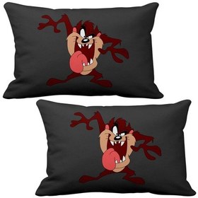 Resim Tazmanya Canavarı Tazz 2 Li Lüks Araç Boyun Yastığı 5 Renk Seçene 